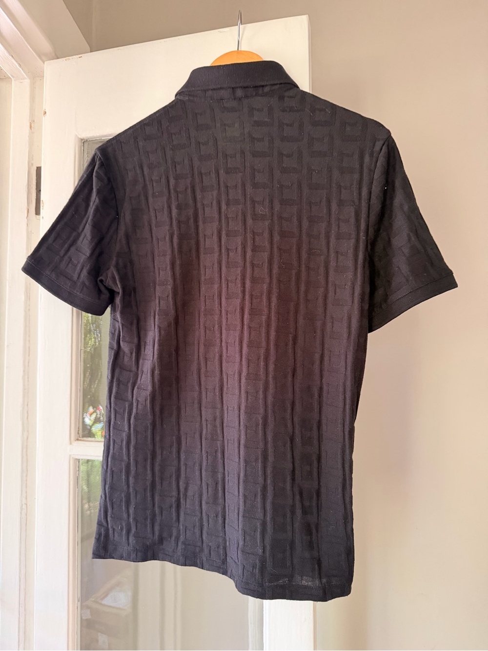 Express Men's Black Polo Shirt - Picture 3 of 6